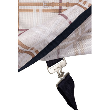 Manta antimoscas Horze Defender Estampado de cuadros Multicolor