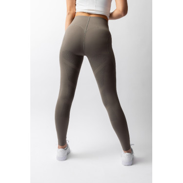 Leggings de equitación B Vertigo Viktoria sin costuras para mujer con grip integral Albahaca caliente Rosa