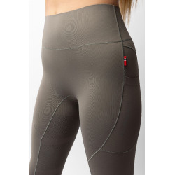 Leggings de equitación B Vertigo Viktoria sin costuras para mujer con grip integral Albahaca caliente Rosa