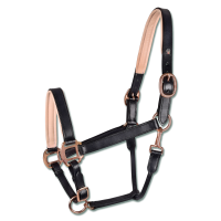 Cabezada de cuero Rosé Waldhausen X-Line Negro