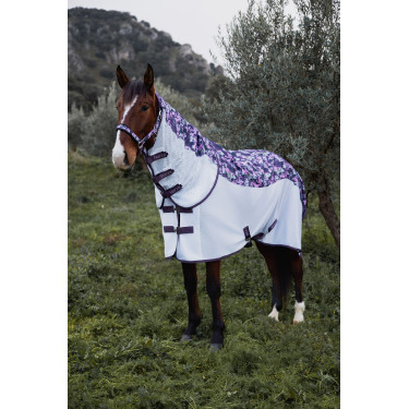 Cubierta combinada impermeable antimoscas con cuello Nevada II Horze Cubierta combinada impermeable antimoscas con cuello Nevada II Horze