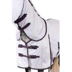 Cubierta, cuello y máscara antimoscas Horze La Paz Ciruela negra Violeta