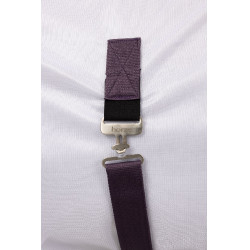 Cubierta, cuello y máscara antimoscas Horze La Paz Ciruela negra Violeta