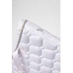 Manta de montar mixta de concurso Horze Malmo Blanco