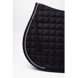 Manta de montar mixta de concurso Horze Malmo Azul marino oscuro Manta de montar mixta de concurso Horze Malmo Azul marino oscuro