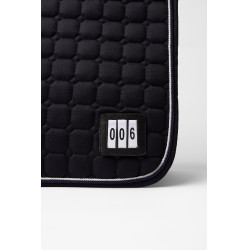 Manta de montar mixta de concurso Horze Malmo Azul marino oscuro Manta de montar mixta de concurso Horze Malmo Azul marino oscuro