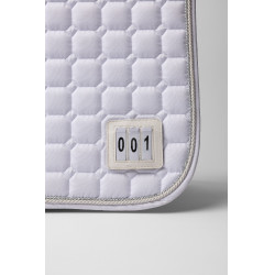 Mantilla de doma para concurso Horze Malmo Blanco