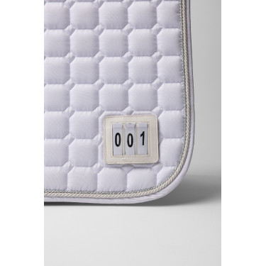 Mantilla de doma para concurso Horze Malmo Blanco