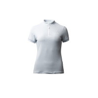Camiseta de entrenamiento Horze Joie de manga corta para niño Gris amanecer azul Camiseta de entrenamiento Horze Joie de manga corta para niño Gris amanecer azul