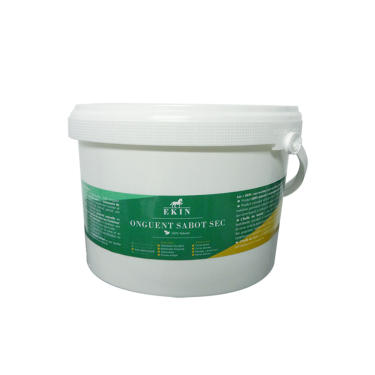 Ungüento para casco seco cubo Ekin