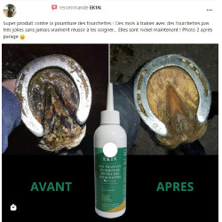 Gel tratante para pudrición severa de las ranillas Ekin Gel tratante para pudrición severa de las ranillas Ekin