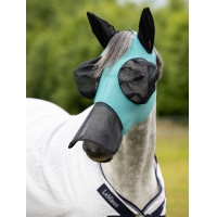 Máscara anti-moscas con nariz LeMieux Bug Relief Full Laguna Azul
