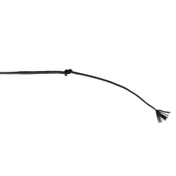 Fusta de entrenamiento Finn-Tack 60" (155 cm + 17 cm) Negro