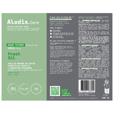 Aceite de masaje Alodis Care Aceite Fresh