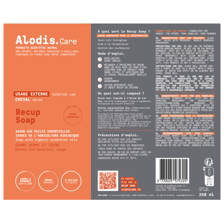 Champú Alodis Care Recup Soap Champú Alodis Care Recup Soap