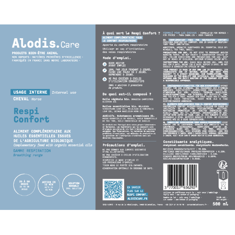 Jarabe ALODIS CARE Respi Confort Jarabe ALODIS CARE Respi Confort
