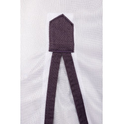 Cubierta, cuello y máscara antimoscas Horze La Paz Ciruela negra Violeta Cubierta, cuello y máscara antimoscas Horze La Paz Ciruela negra Violeta