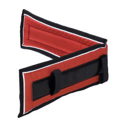 Pad sillín poní Finn-Tack Pro Rojo / negro / blanco