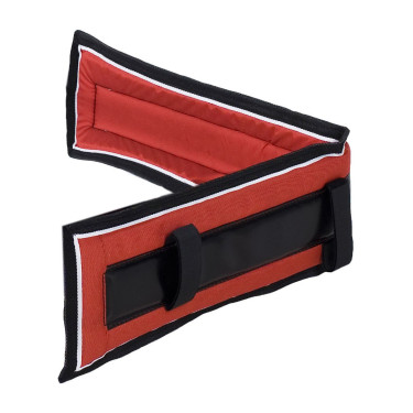 Pad sillín poní Finn-Tack Pro Rojo / negro / blanco