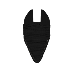 Gorro GEM Mesh largo Negro / plateado