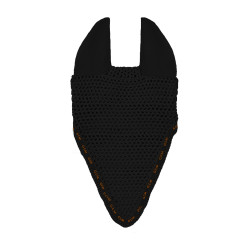 Gorro GEM Mesh largo Negro / coral