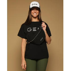 Riñonera GEM Luna Negro / plateado