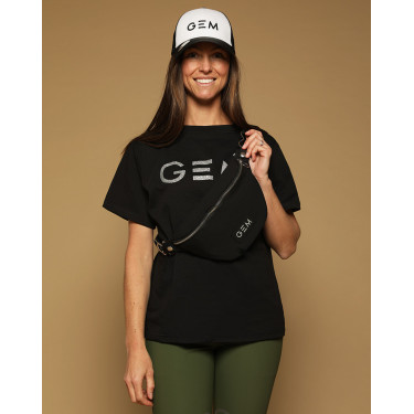 Riñonera GEM Luna Negro / plateado