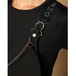 Riñonera GEM Luna Negro / plateado