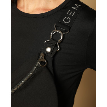 Riñonera GEM Luna Negro / plateado