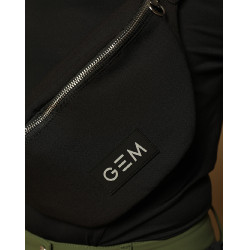 Riñonera GEM Luna Negro / plateado