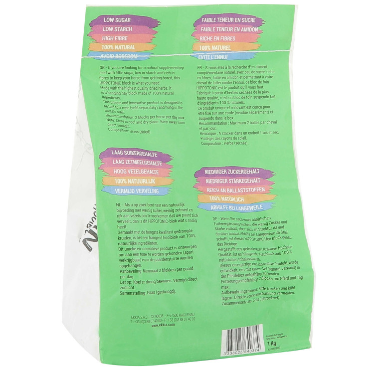 Piedra de heno Hippo-Tonic, sabor manzana Piedra de heno Hippo-Tonic, sabor manzana
