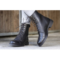 Botines de piel Equithème Dandy Negro Botines de piel Equithème Dandy Negro