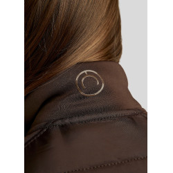 Chaleco acolchado sin mangas Montar Emma Junior Castaño Marrón