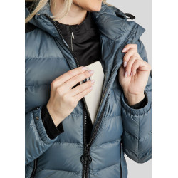 Chaqueta Montar MoAthena refinada mujer Pizarra oscura Gris