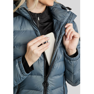 Chaqueta Montar MoAthena refinada mujer Pizarra oscura Gris