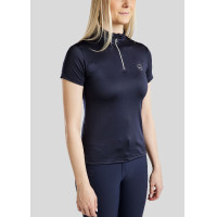 Polo de concurso Montar Everly logo de cristal Curve mujer Marino Azul marino