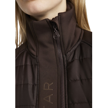 Chaqueta acolchada para mujer Montar Emma Castaño Marrón