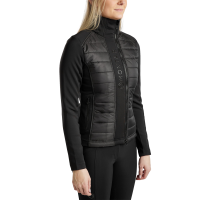 Chaqueta acolchada para mujer Montar Emma Negro