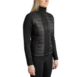Chaqueta acolchada para mujer Montar Emma Negro Chaqueta acolchada para mujer Montar Emma Negro