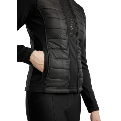Chaqueta acolchada para mujer Montar Emma Negro Chaqueta acolchada para mujer Montar Emma Negro