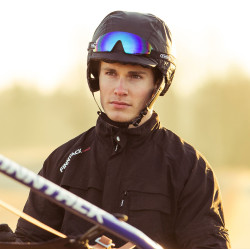 Gafas de carrera Finn-Tack Pro Azúl / plata