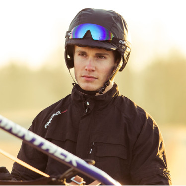 Gafas de carrera Finn-Tack Pro Azúl / plata