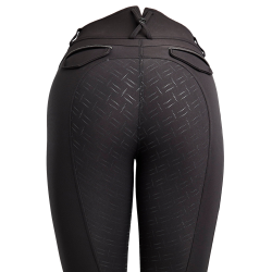 Pantalón Montar MoGloria full grip mujer banda caviar Negro