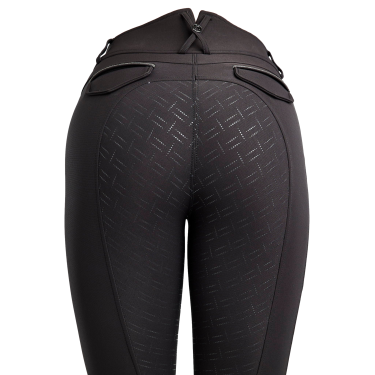 Pantalón Montar MoGloria full grip mujer banda caviar Negro