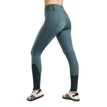 Legging Montar MoStar mesh y banda con logo aluminio full grip mujer