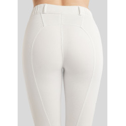 Legging Montar MoZuna Refined Pintucks y cristales gun metal full grip mujer