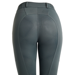 Legging Montar MoZuna Refined Pintucks y cristales gun metal full grip mujer Pizarra oscura Gris Legging Montar MoZuna Refined Pintucks y cristales gun metal full grip mujer Pizarra oscura Gris