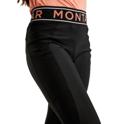 Legging Montar MoAVA VIV Cinturilla elástica con logotipo full grip junior Negro