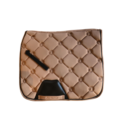 Tapis de silla Montar doma softshell Flow Latté Marr&amp;amp;amp;oacute;n