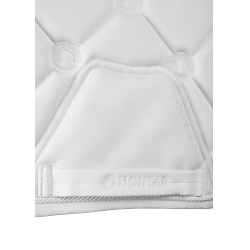 Sudadera de doma Montar Flow Logoquilted Blanco